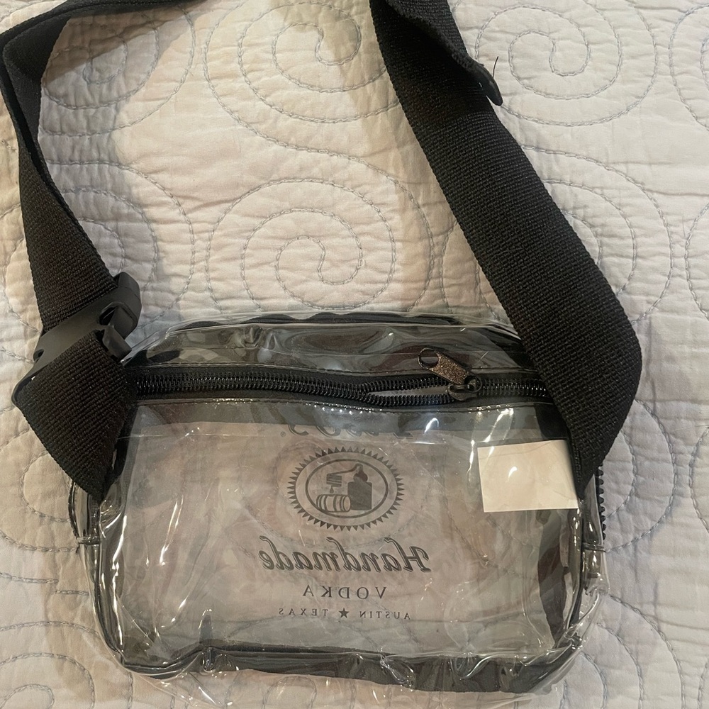 Tito's Handmade Vodka Clear and Black Belt Bag - Picture 4 of 7